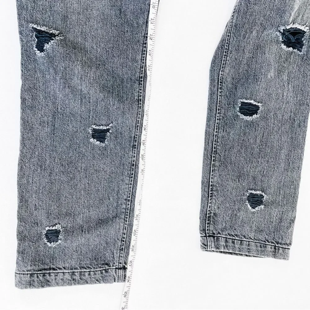 Rachel Comey Gypsy Couture Distressed Frayed Pleated High Rise Jeans Rare Sz 6